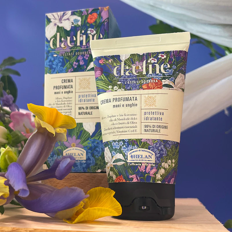 Creme hidratante perfumado para mãos e unhas Helan Daefne