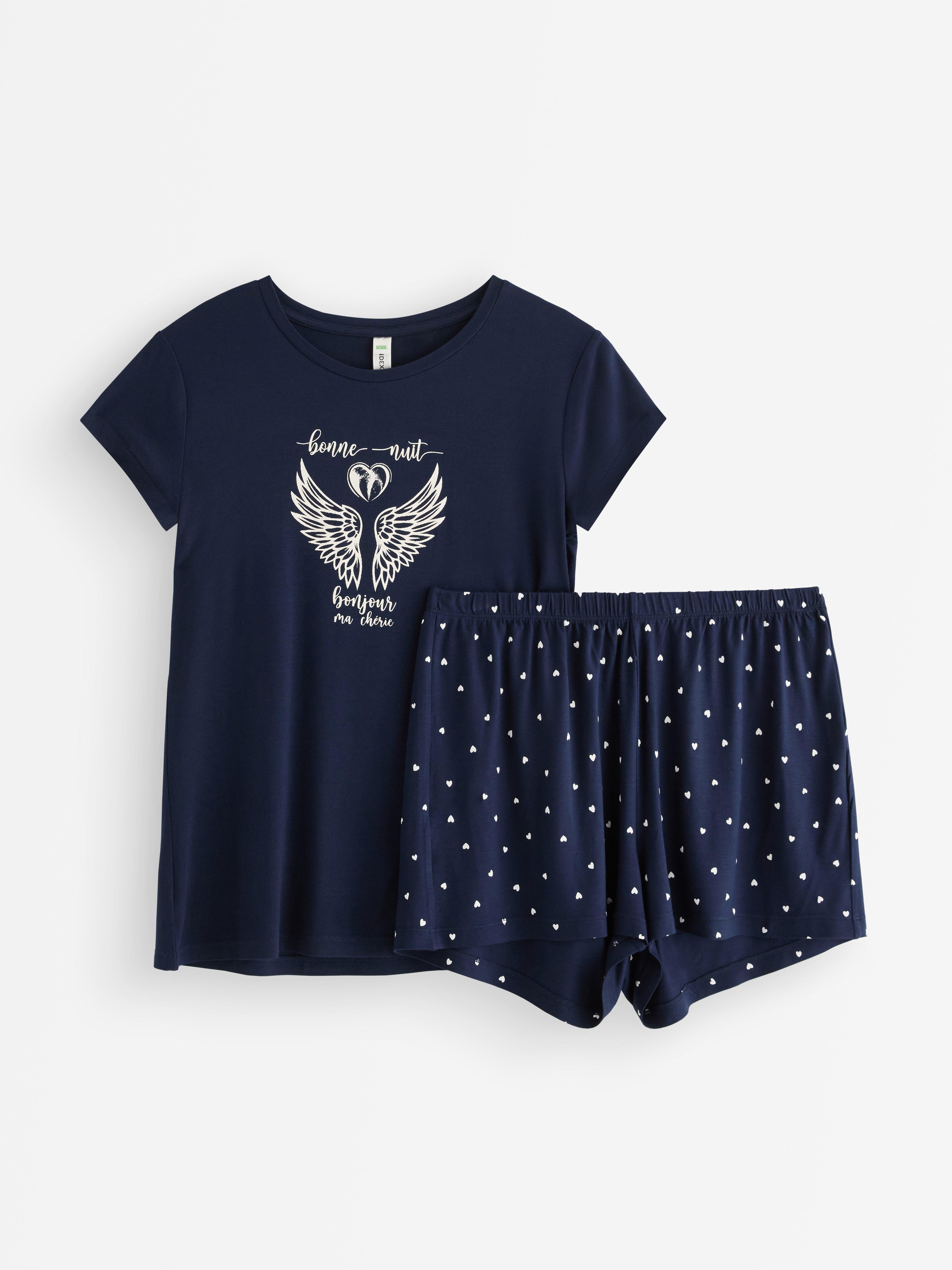 Pijamaset bleumarin