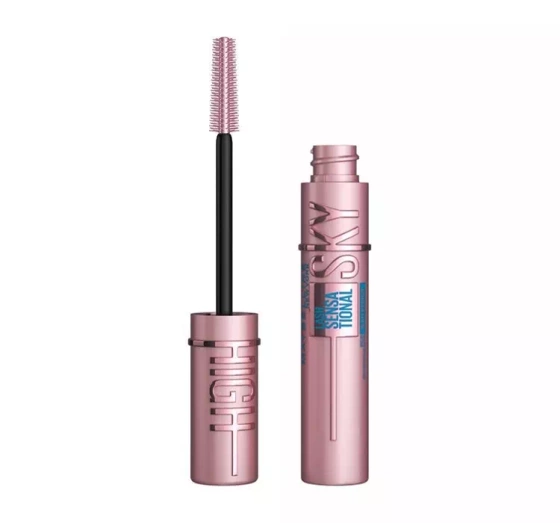 Maybelline Lash Sensational Sky High wodoodporny tusz do rzęs 01 Very Black 6 ml