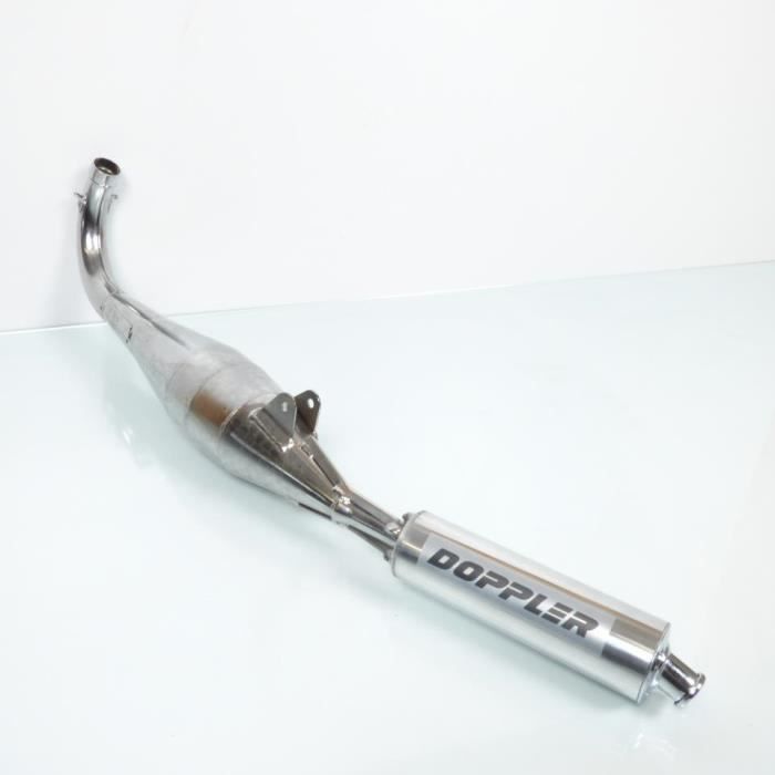Pot d échappement Doppler pour mobylette Peugeot 50 103 SPX ER1 / 302-D Chrome Édition
