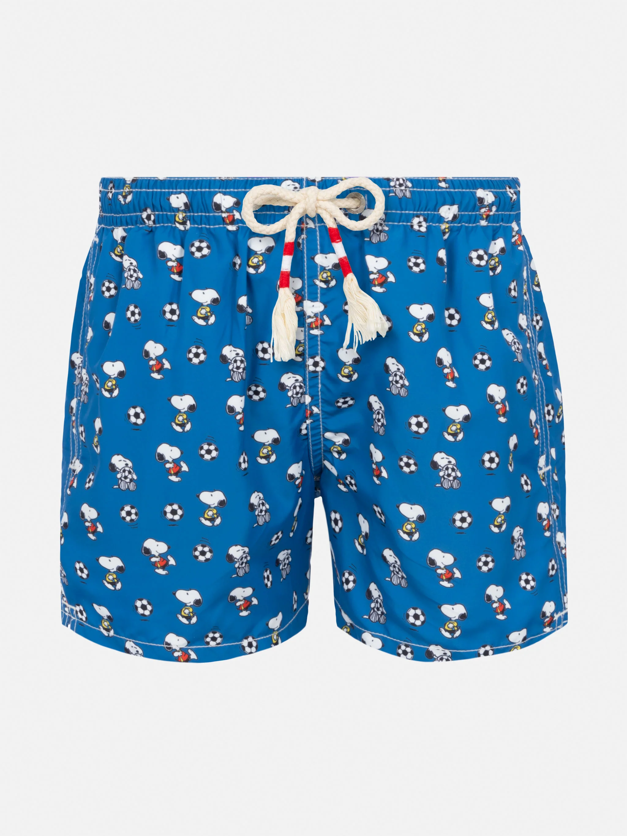 Jean Lighting badpak van lichtgewicht stof met Snoopy-print | SNOO
