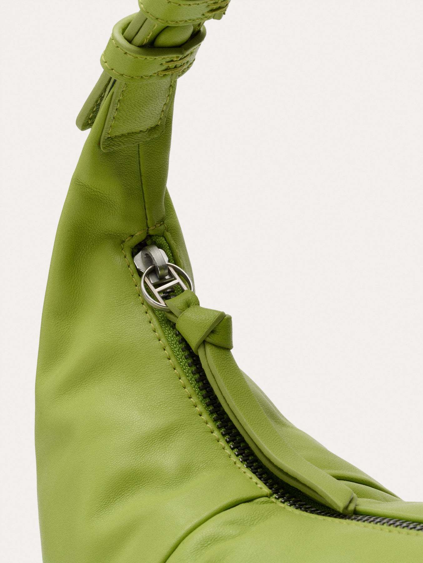 BOLSO HOBO PIEL MUSEUM VERDE