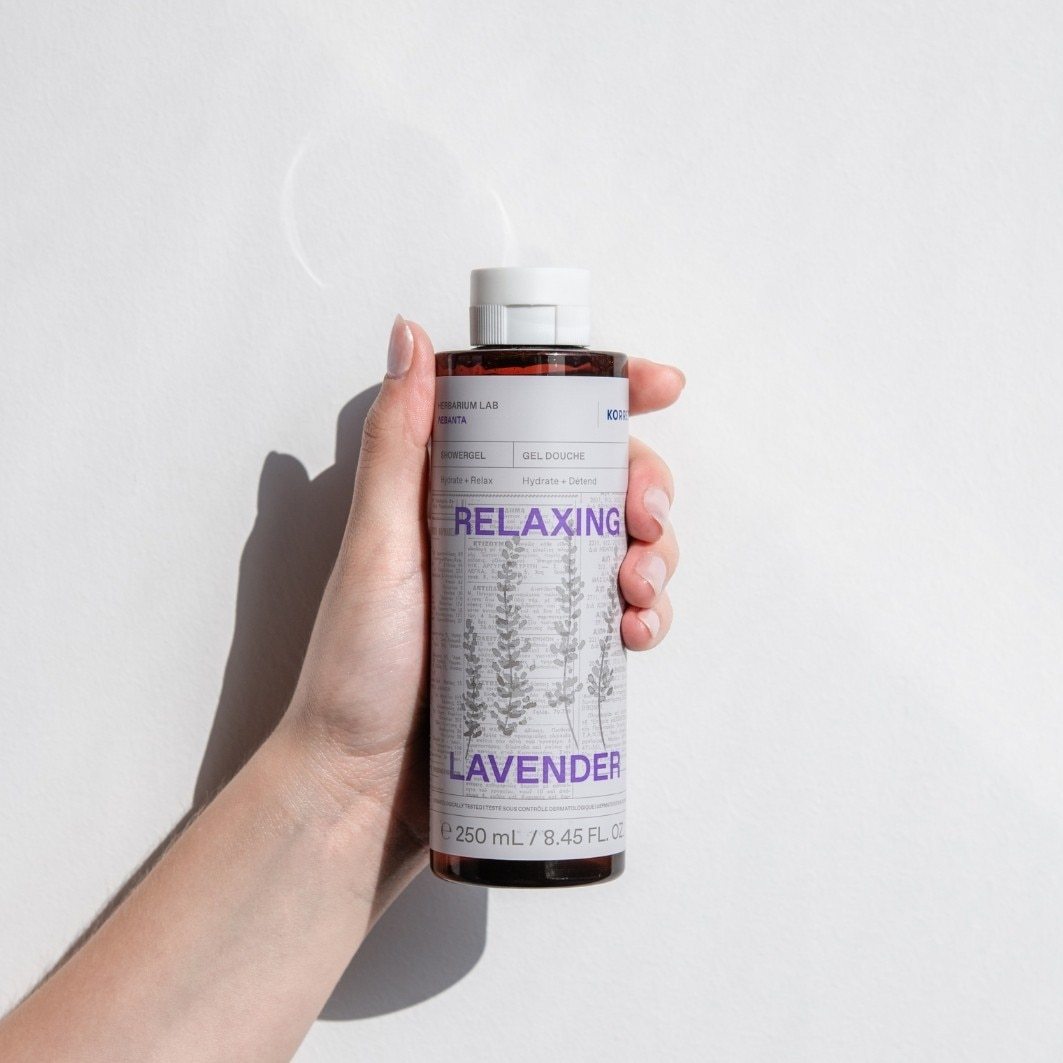 KORRES atpalaiduojantis levandų dušo želė - 250 ml