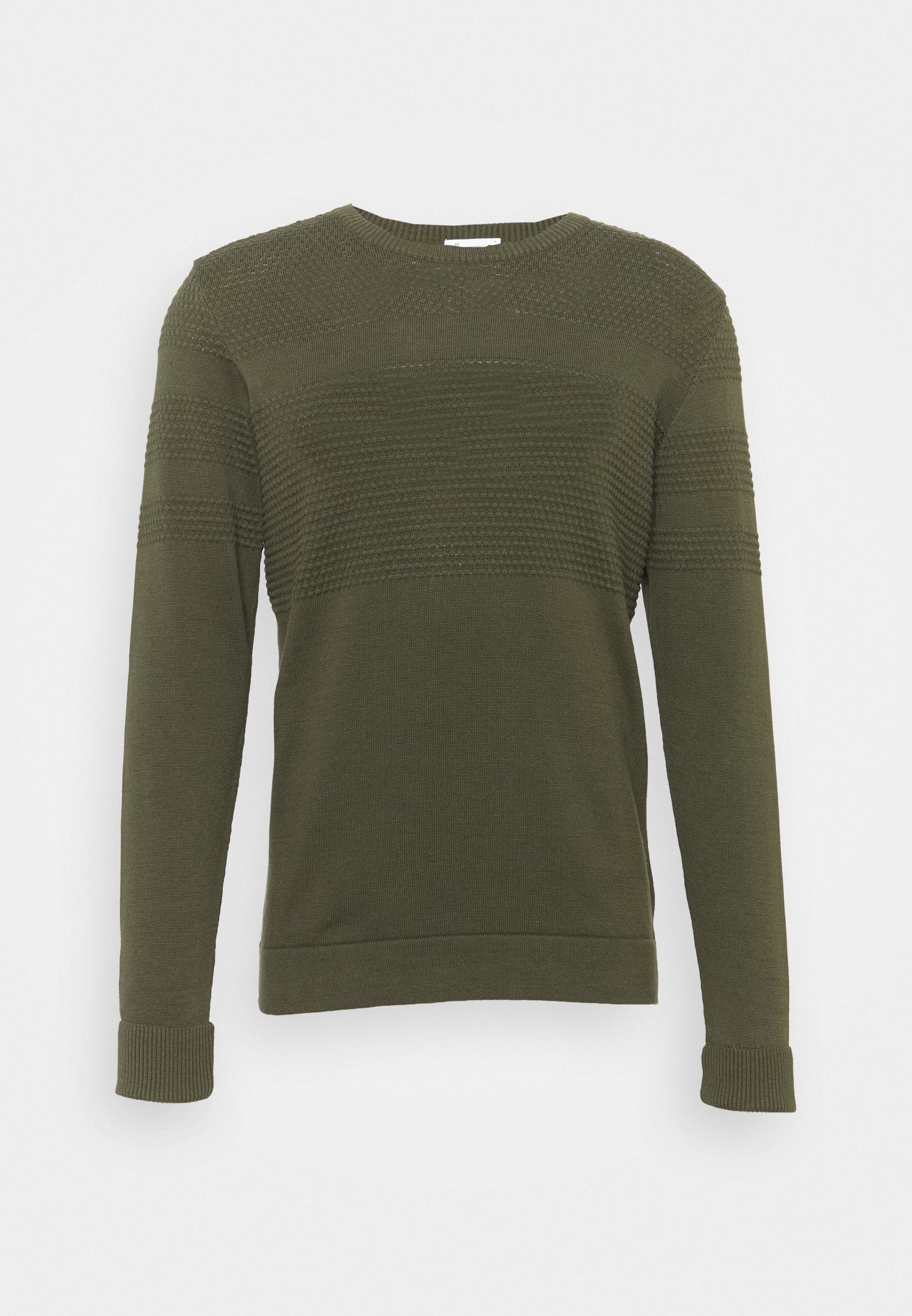 Pull KnowledgeCotton Apparel - vert foncé