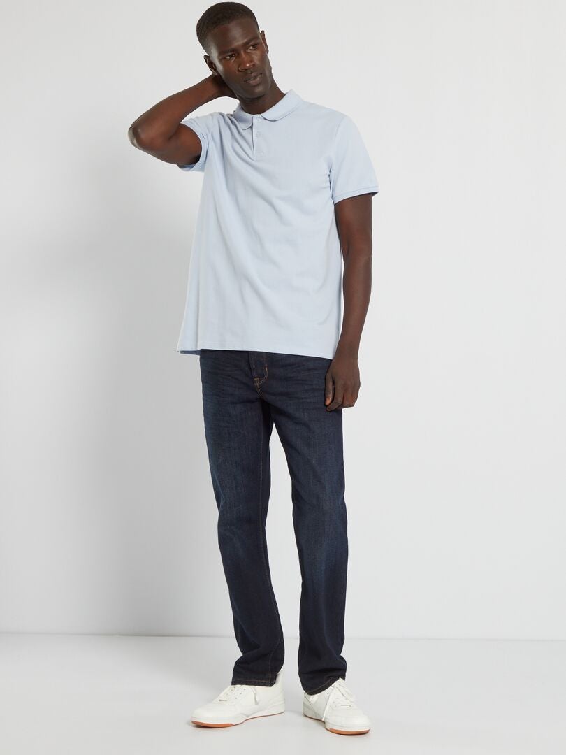 Pantalones vaqueros de corte regular - L32 - azul índigo