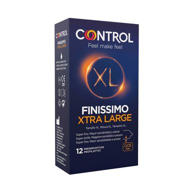 Paquete de 12 preservativos Finissimos XL Control