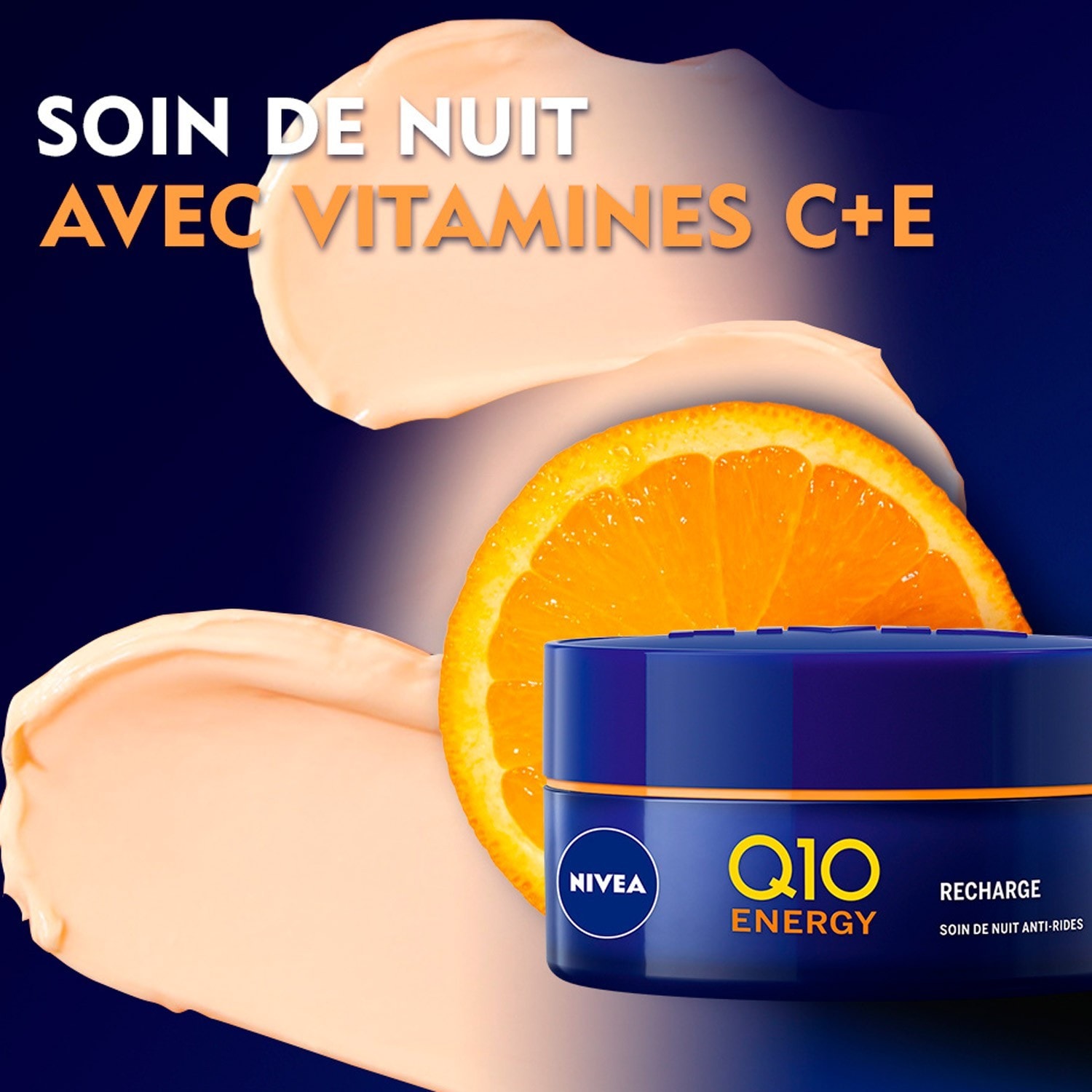 NIVEA Q10 Energy Soins visage anti-âge Jour et Nuit