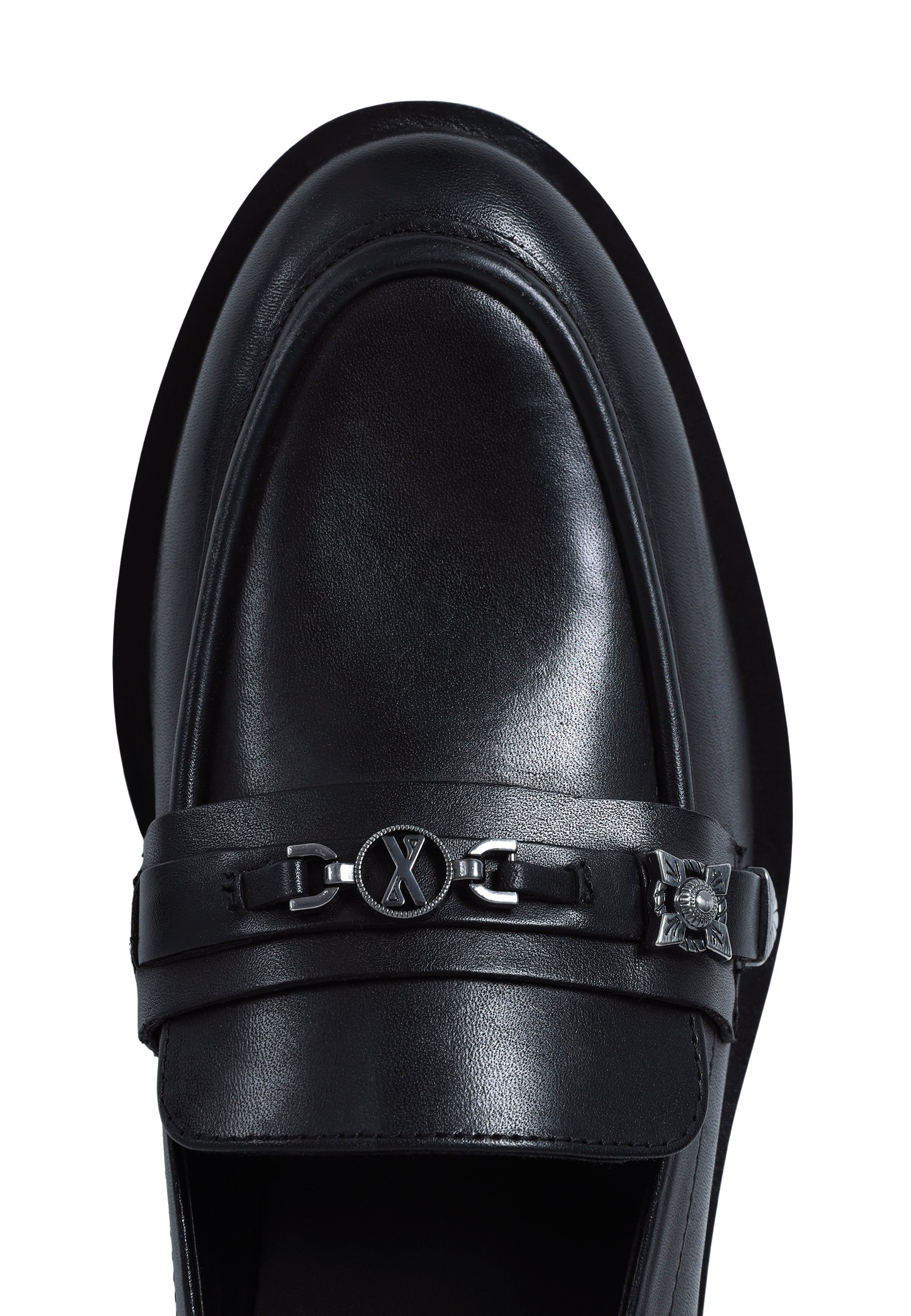 Bronx Slip-ons - svart