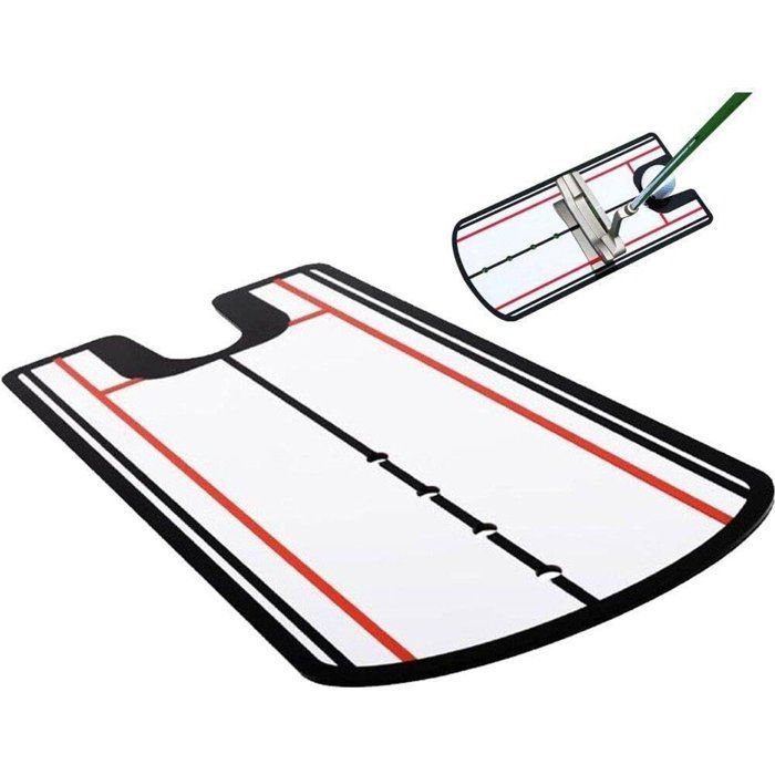 Putting alignment mirror - Putting mirror - Golf training equipment - Golf balls - Golf accessories