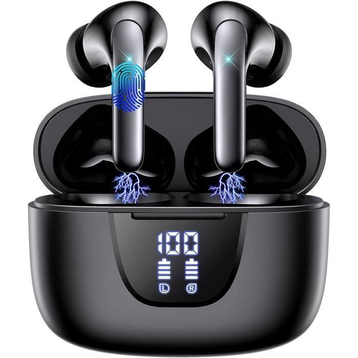 Écouteurs Sans Fil - RIWILL - Bluetooth 5.3 - Réduction de Bruit - 40H Autonomie - IP67