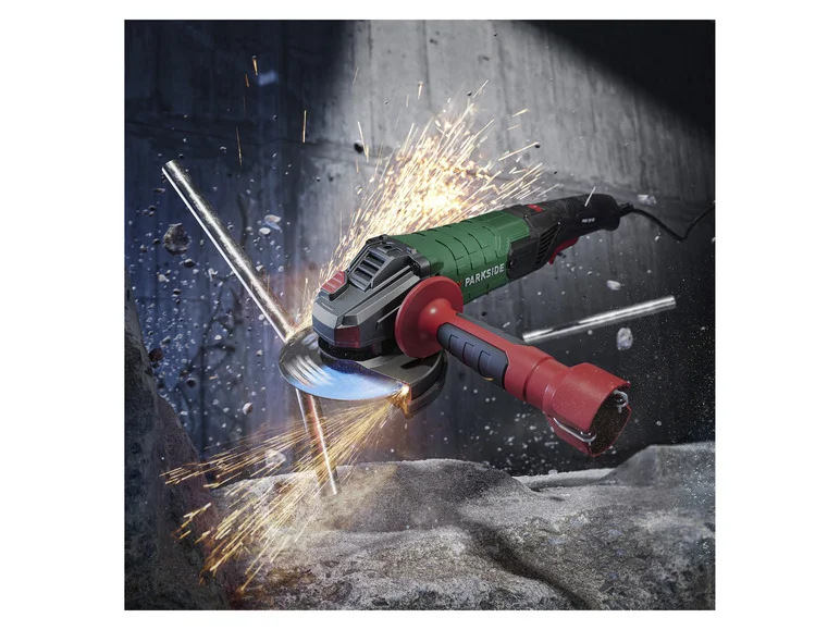 Polizor unghiular PARKSIDE® PWS 125 G6, 1200 W