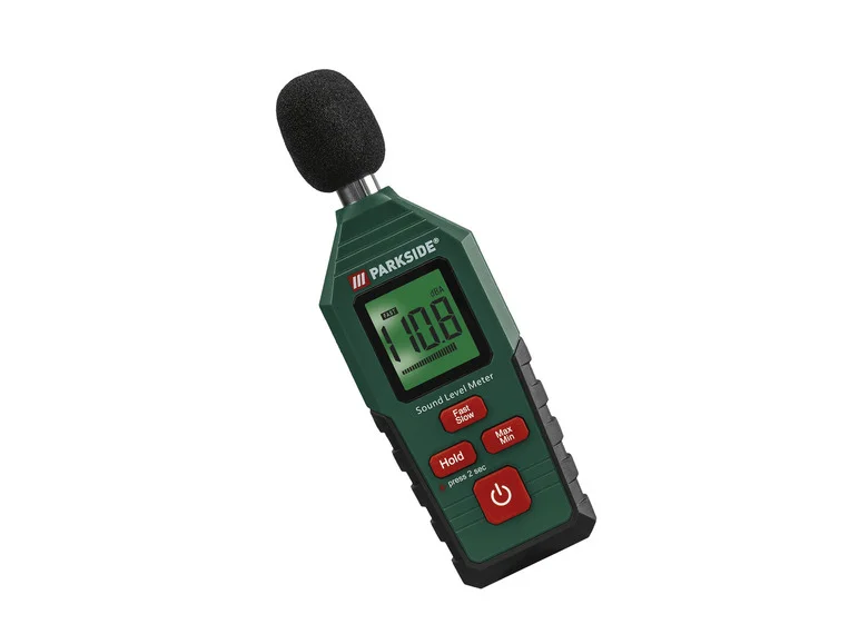 PARKSIDE® Sonometer PDEME 130 A, 30–130 dBA