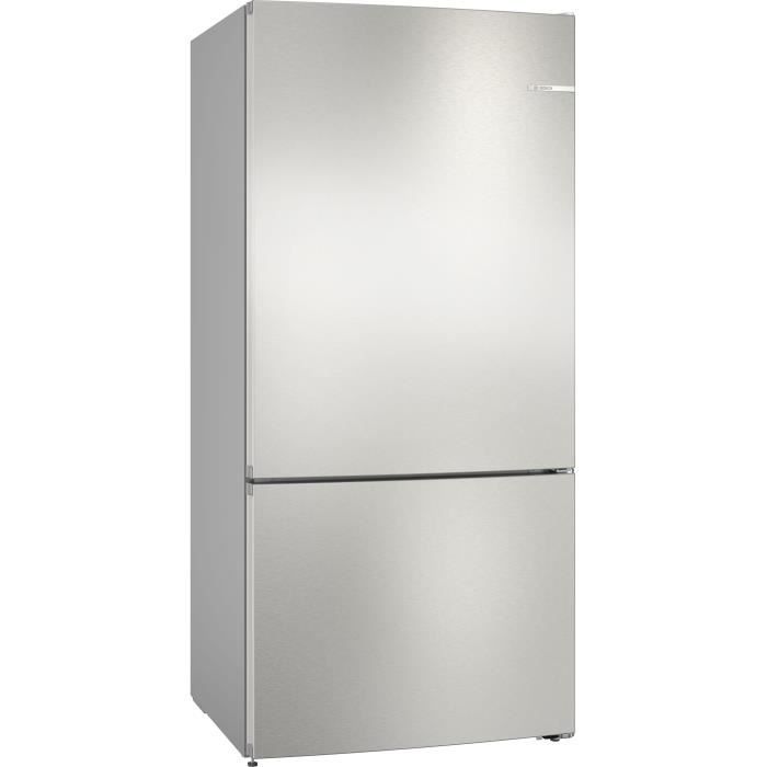 Combi refrigerator - BOSCH - KGN86VIEA - Energy Class E - 479 L - 186 x 86 x 81 cm - Brushed steel