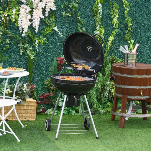 Barbacoa De Carbón Outsunny 846-021