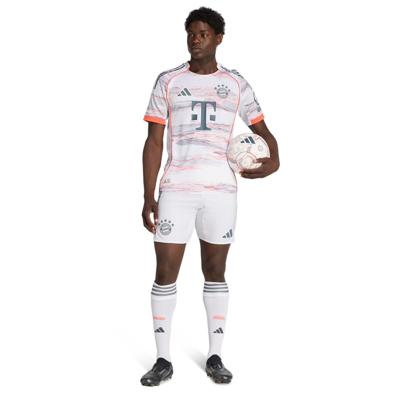 adidas FC Bayern 25/26 Autentisk Udebanetrøje