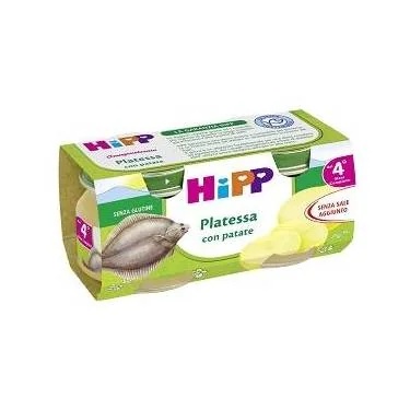HIPP Hipp Linguado Homogeneizado 2X80G Alimento orgânico homogeneizado