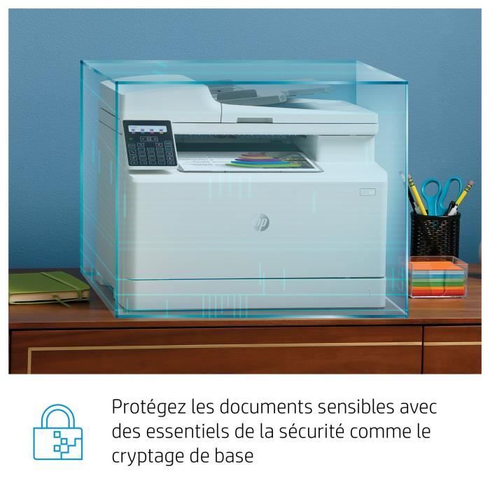 HP Color LaserJet Pro M183fw Multifunction Printer - Color Laser, Copy, Scan - Ideal for Professionals