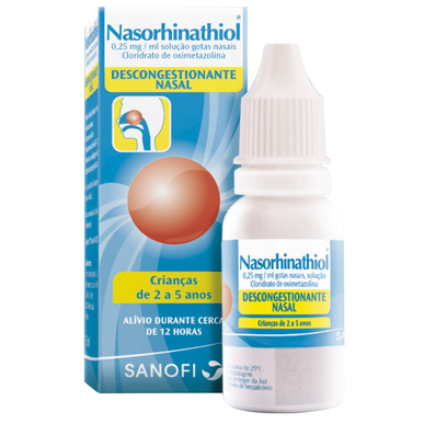 Nasorhinatiol Nasorhinatiol kapljice za odmašitev nosu za otroke 15 ml 15 ml