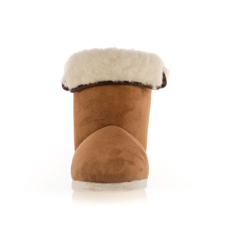 Pantuflas marrones para mujer