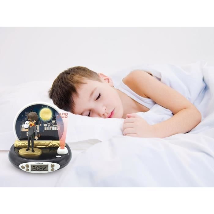 Harry Potter 3D Projector Alarm Clock - Magical Sounds - LEXIBOOK