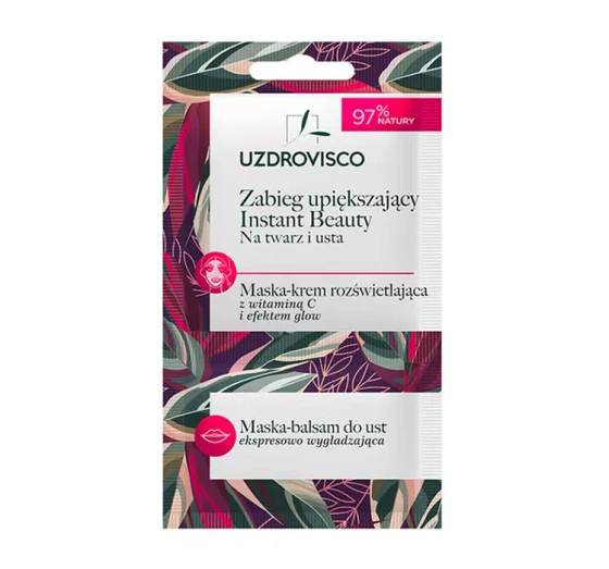 Uzdrovisco Zabieg upiększający na twarz i usta Instant Beauty 8ml