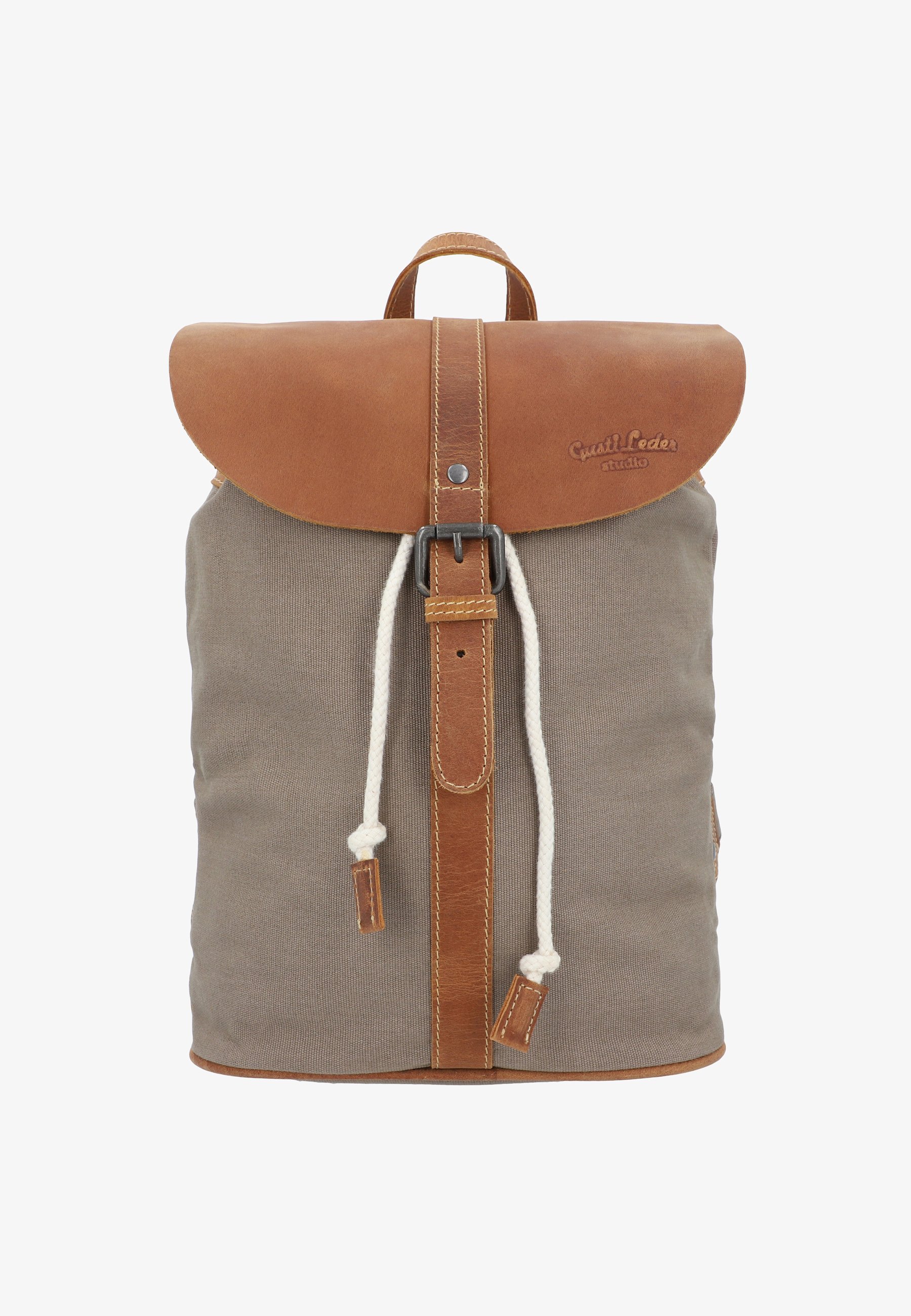 Gusti Leder PAULA M - Zaino - kaki
