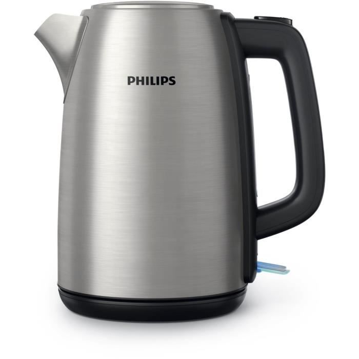 Hervidor PHILIPS Viva HD9351/90 - 2200W - 1,7L - Acero inoxidable - Ebullición rápida