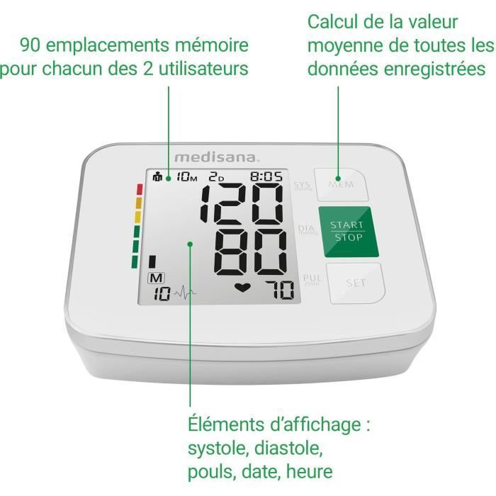 Medisana bloeddrukmeter BU 512 wit