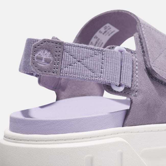 Sandalo a Doppia Fascia Greyfield da Donna in                viola