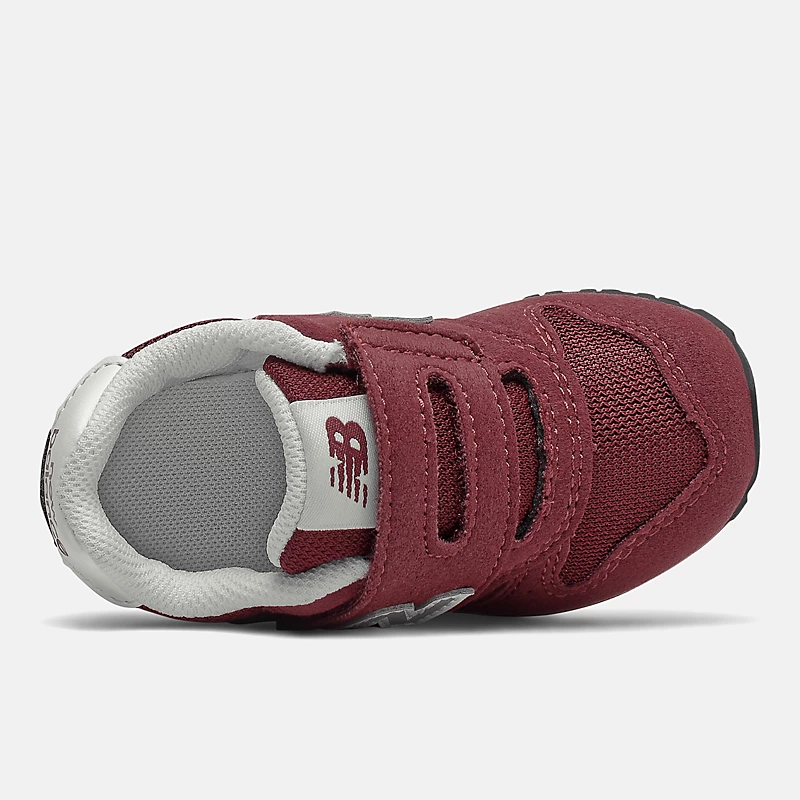 Baby 373 - Burgundy with white