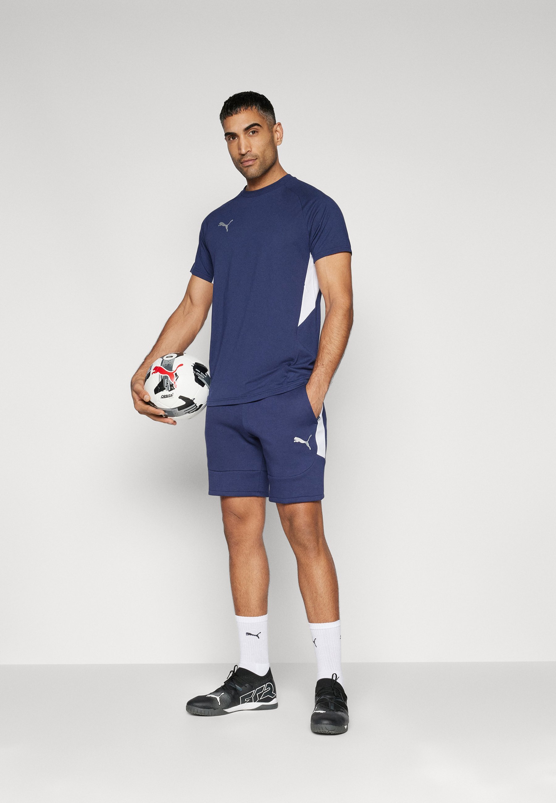Puma T-shirt - T-shirt met print - marineblauw