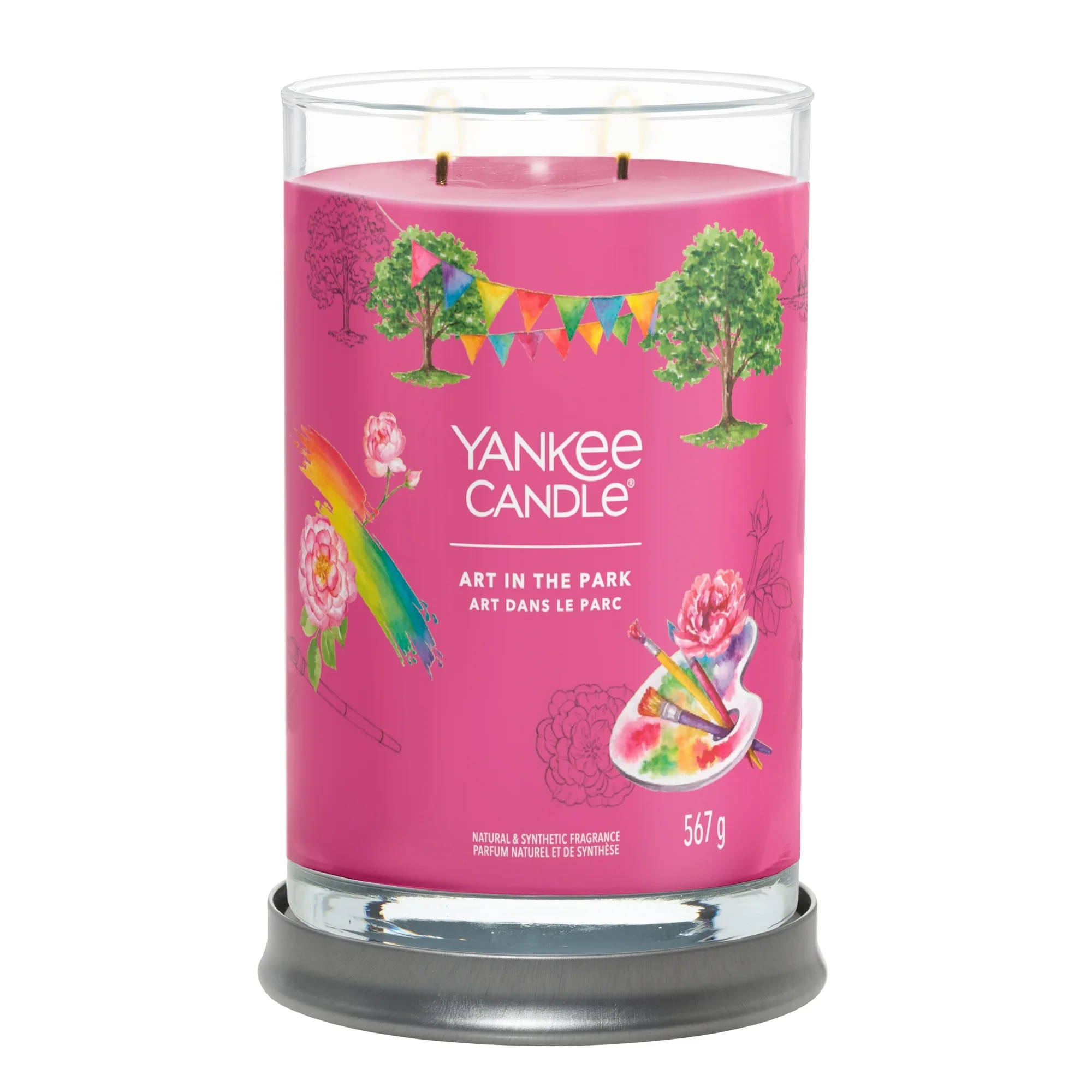 Signature Tumbler Candles Art In The Park - Candela Profumata