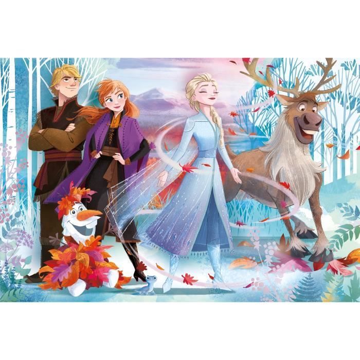 Rompecabezas Clementoni Maxi Frozen II de 24 piezas