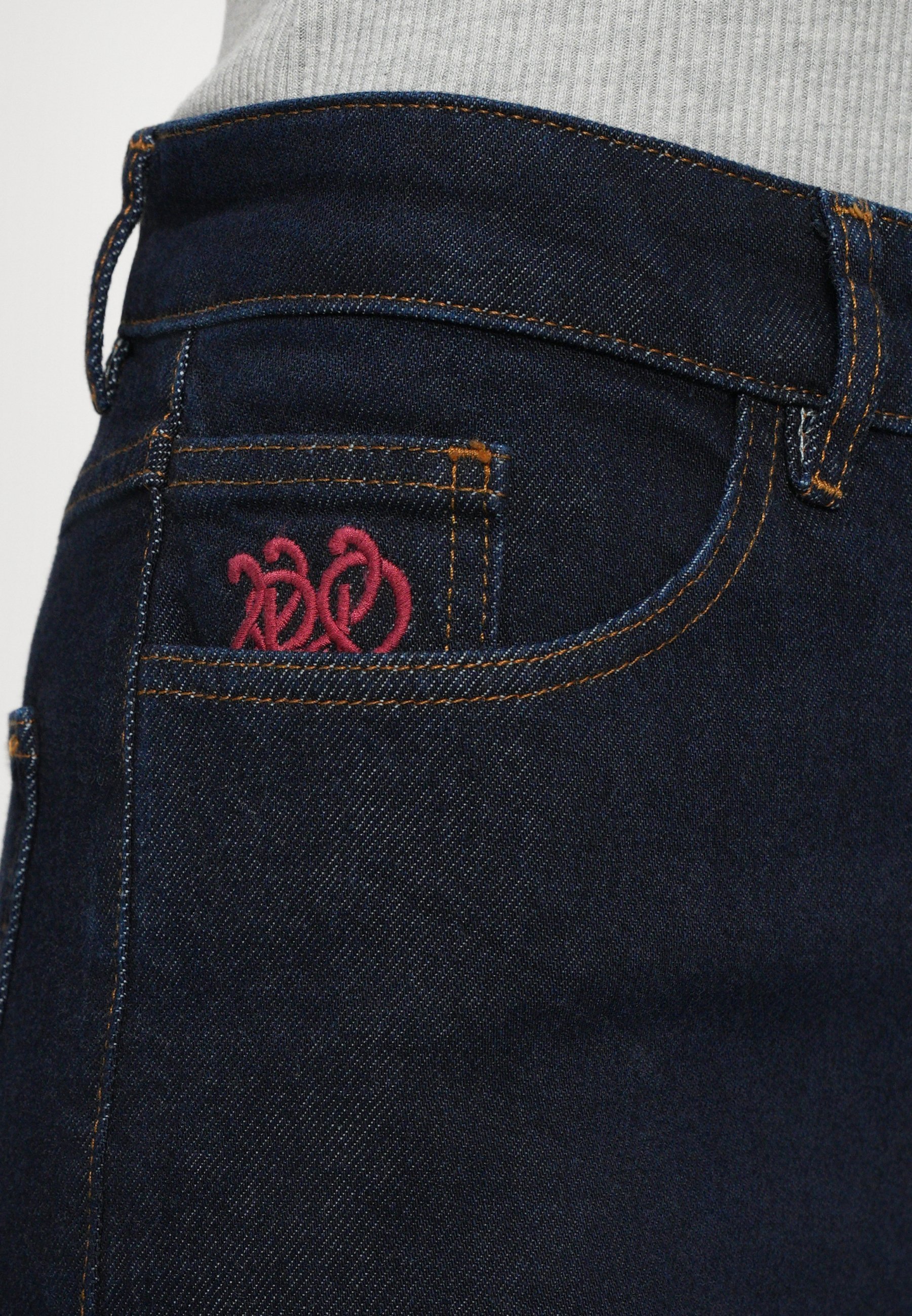 Boom- en paardentuin NILEA - Bootcut jeans - donkerblauwe denim