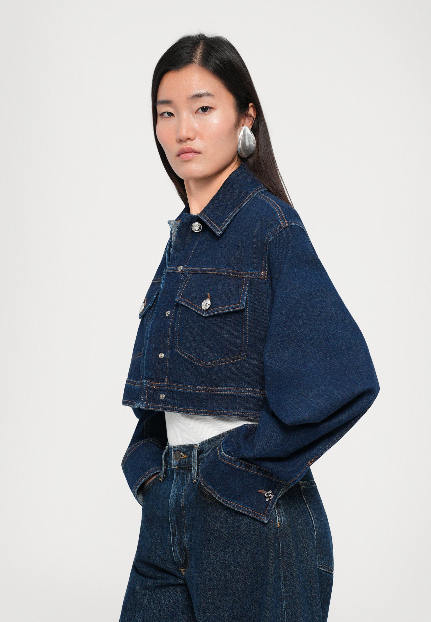 Sportmax SIR - Veste en jean - blu notte