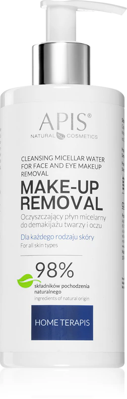 Apis Natural Cosmetics Home TerApis fluido micelar de limpeza para o rosto e área dos olhos