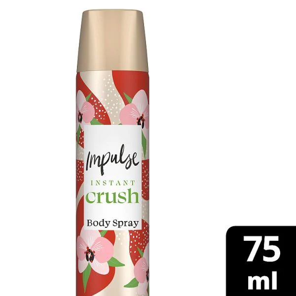 Impulse ķermeņa aerosols dezodorants Instant Crush 75ml