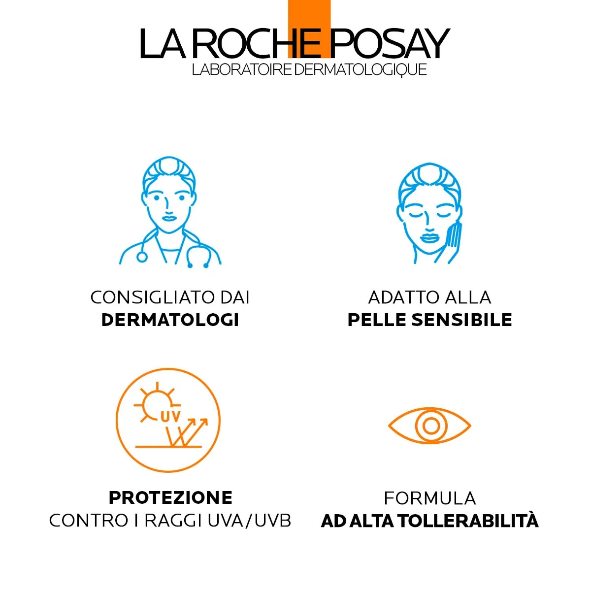 Anthelios UVMune 400 Fluido Invisibile colorato SPF50+ - Solare viso alta prot.