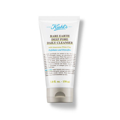 Kiehl's Rare Earth Deep Pore Daily Cleanser -puhdistusvaahto rasvaiselle iholle 150 ml