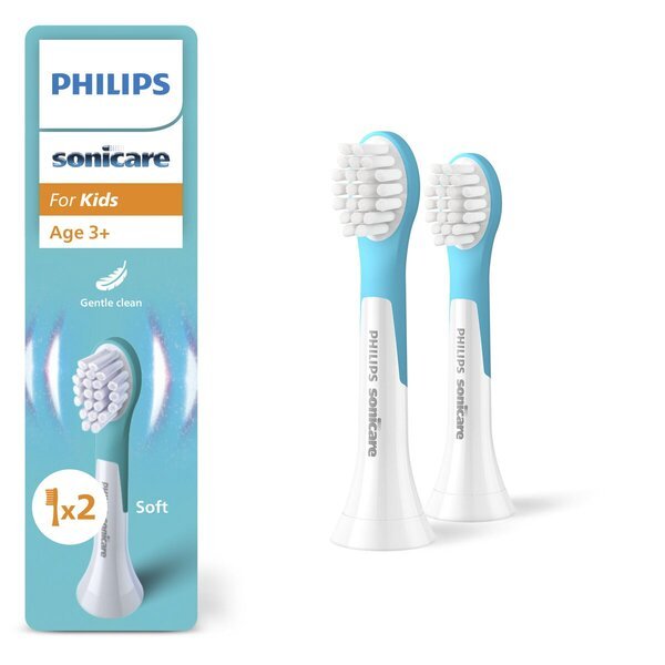 Philips Sonicare zobu birstes galviņas bērniem no 3 līdz 7 gadiem HX6032/90, baltas, 2 gab.
