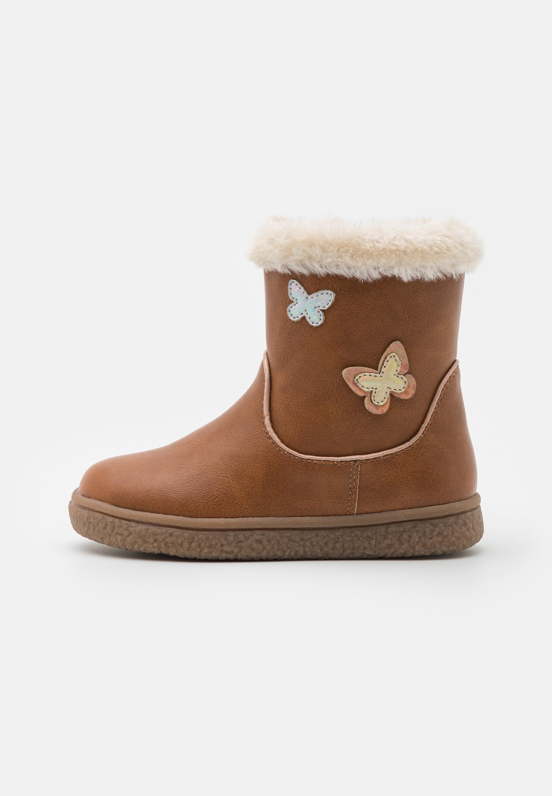 Friboo Classic enkellaarsjes - cognac