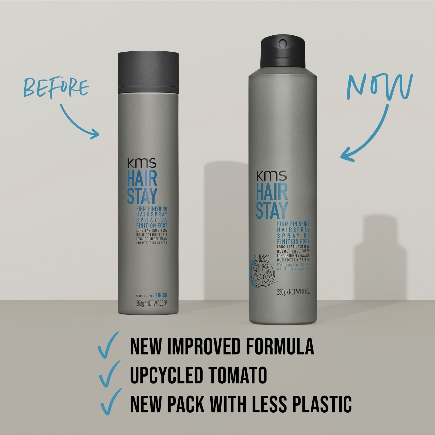 KMS Haarspray HairStay Festigendes Finish - 75 ml