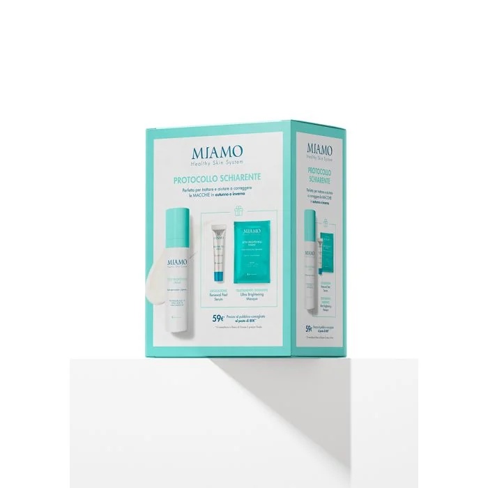MIAMO Miamo Triple Brightening Set voor een stralende huid en tegen onzuiverheden