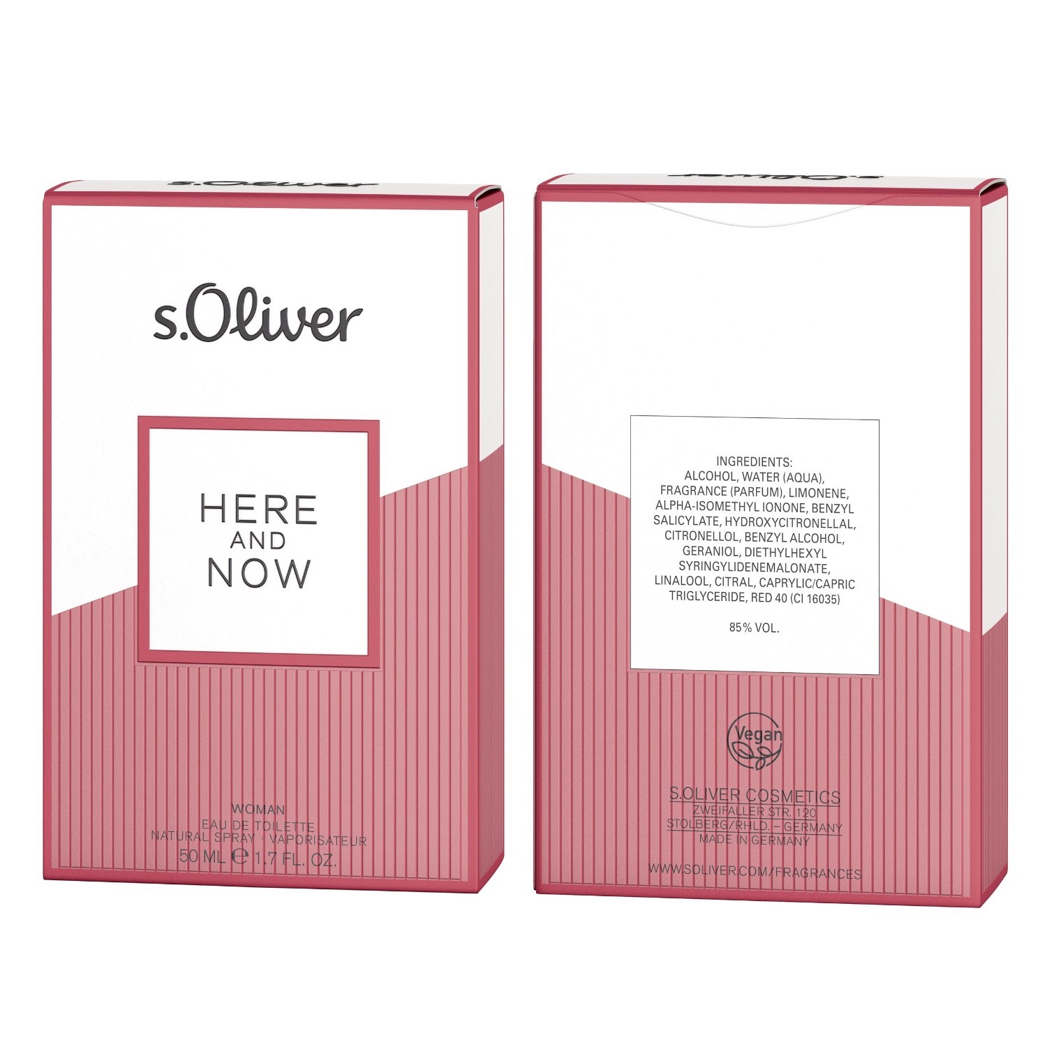 s.Oliver Toaletná voda Here And Now - 30 ml