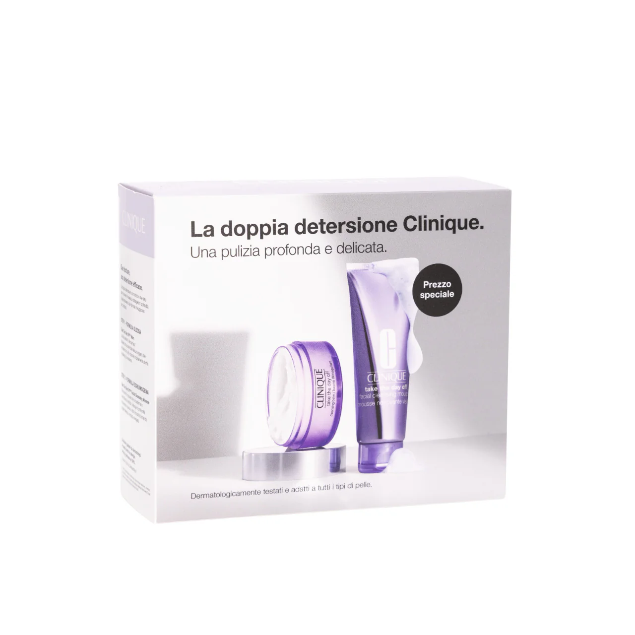 Detergenza Take The Day Off™ Double Cleansing Set - Cofanetti Viso e Corpo, Olio detergente viso, Mousse detergente viso