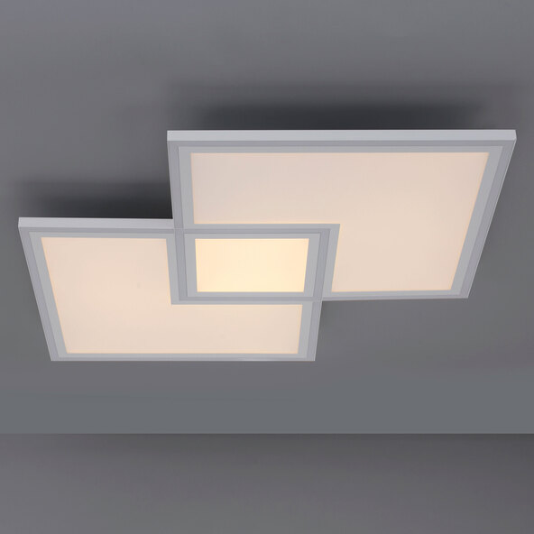 LED-Deckenleuchte Edging, 67,7 x 67,7 cm