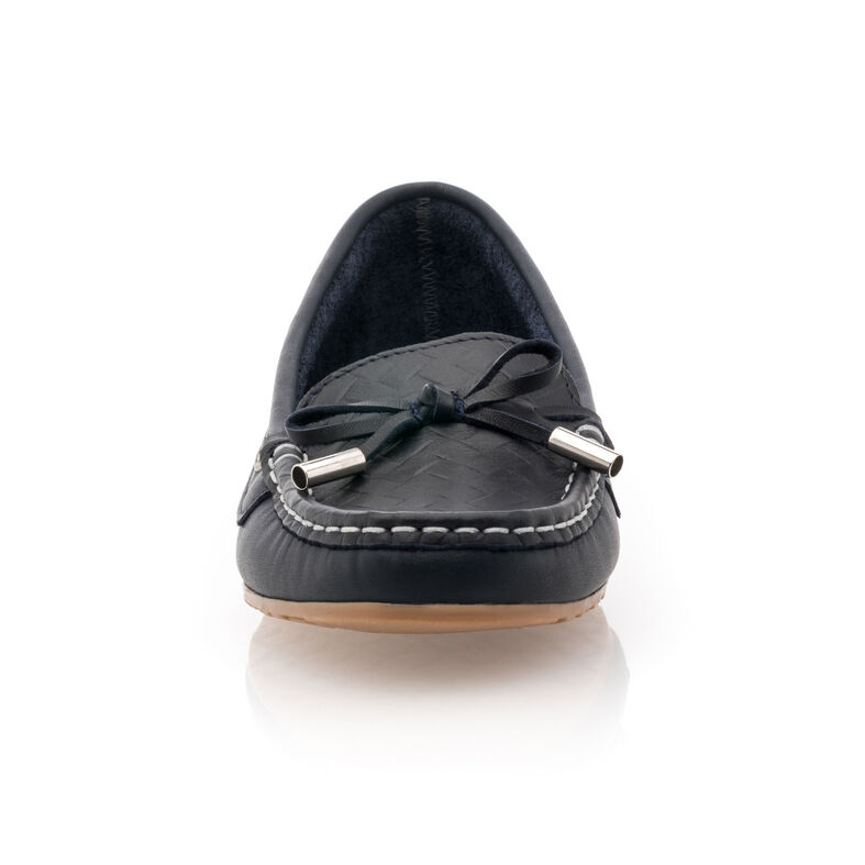 Naisten siniset loaferit/veneilykengät