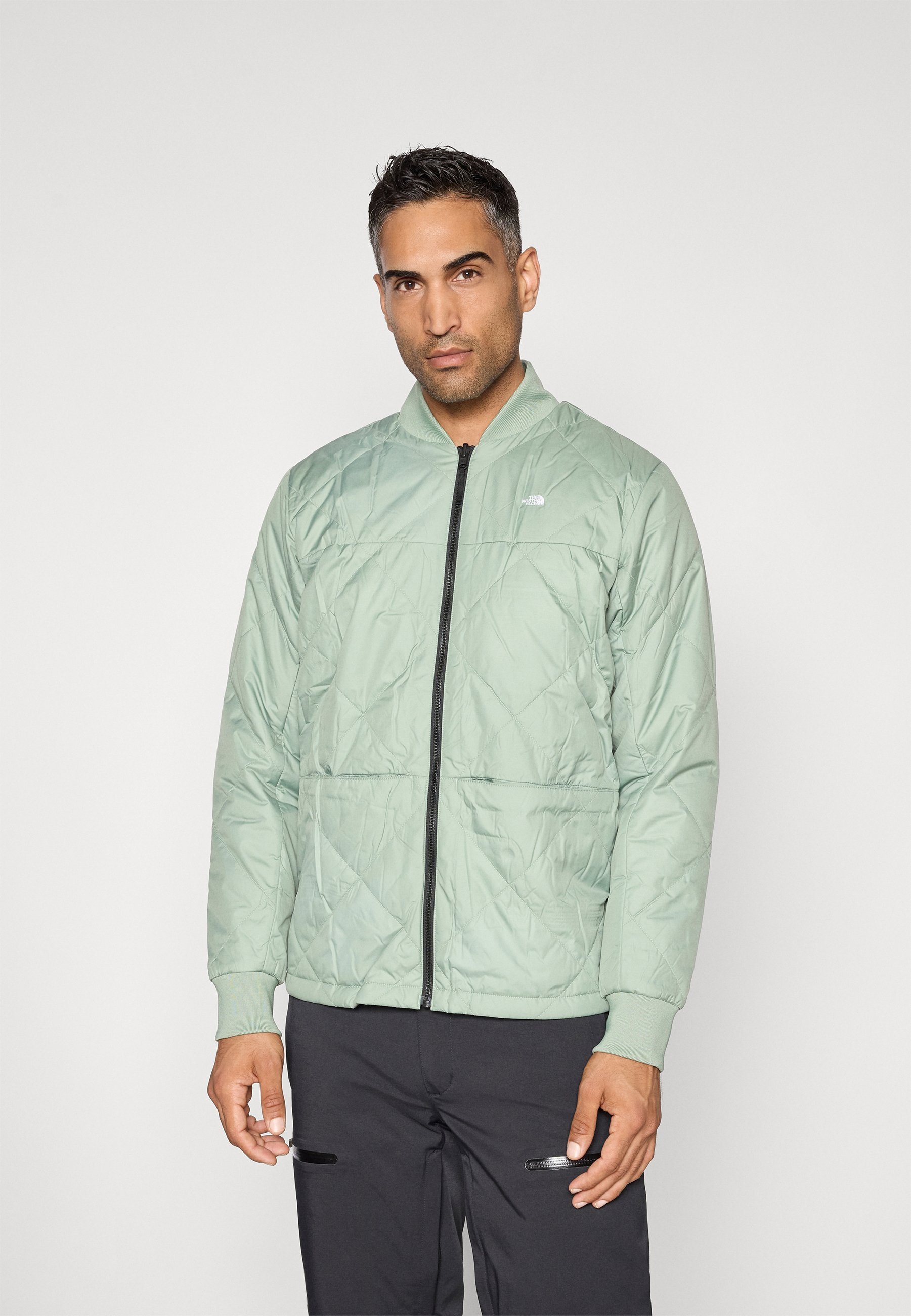 The North Face FOURBARREL TRICLIMATE JACKET - Snowboardjas - bark mist/zwart