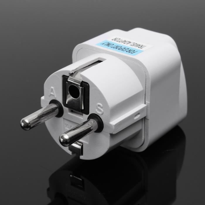 Adaptador de corriente universal AVANC, enchufe para Reino Unido, EE. UU., UE y Australia, convertidor de viaje de 250 V y 10 A.