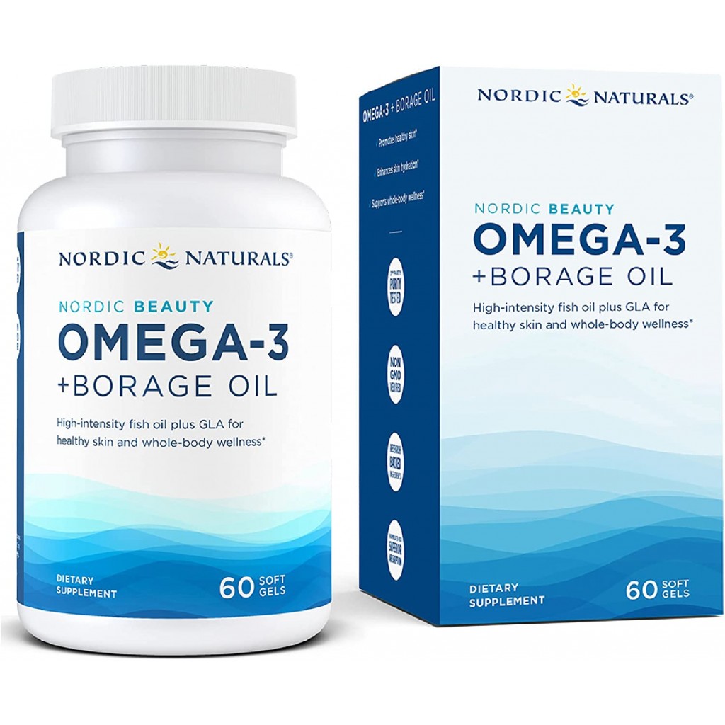 Aceite de borraja y Omega-3 Nordic Naturals Nordic Beauty